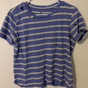 striped t-shirt